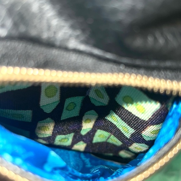 Desigual Boho Multicolor Butterfly Flower Bag With Vegan Black Leather T… - Picture 11 of 13